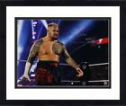 Framed Solo Sikoa WWE Autographed 16" x 20" Standing In Ring Photograph