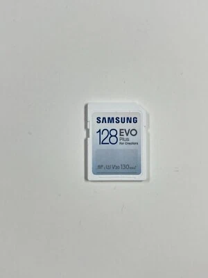 Tarjeta SDXC tamaño completo Samsung EVO Plus 128 GB MB-SC128K/AM Foto 1 de 3