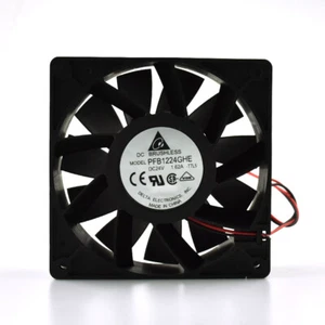 Cooling fan PFB1224GHE for Delta  Drive Cooler 12038 24V 1.62A 12cm 2-Pin - Afbeelding 1 van 5
