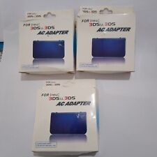 Lot 3 Ac Adapter For New Nintendo 3ds LL 3ds Xl  AC 100 240 V 50/60 Hz