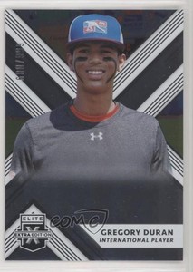 2018 Panini Elite Extra Edition /999 Gregory Duran #170