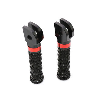 RRING Red Front Pedal Foot Pegs For Buell M2 Cyclone All Year
