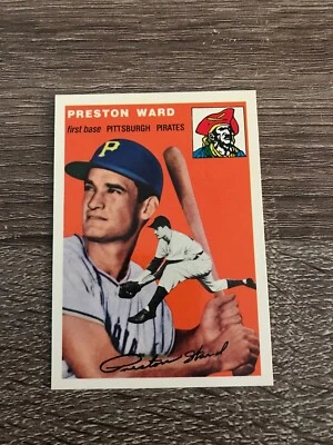 1954 Topps Archives / Reprint #72 Preston Ward Pirates MINT - Image 1 of 2