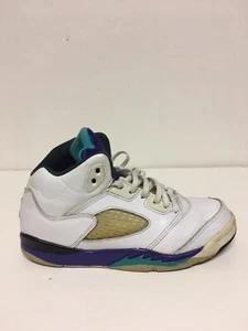 Nike Air Jordan 5 Retro “Grape” PS Size 3Y Athletic Sneakers Lace Up - Picture 1 of 11