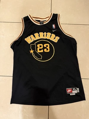Camiseta deportiva vintage Golden State Warriors Jason Richardson Nike Rewind Swingman L Foto 1 de 4