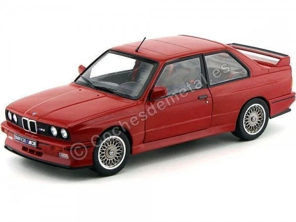 1986 BMW E30 M3 Rojo 1:18 Solido S1801502 - Imagen 1 de 4
