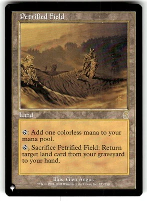 1x NM Petrified Field - The List [MTG] pack fresh - Image 1 of 2