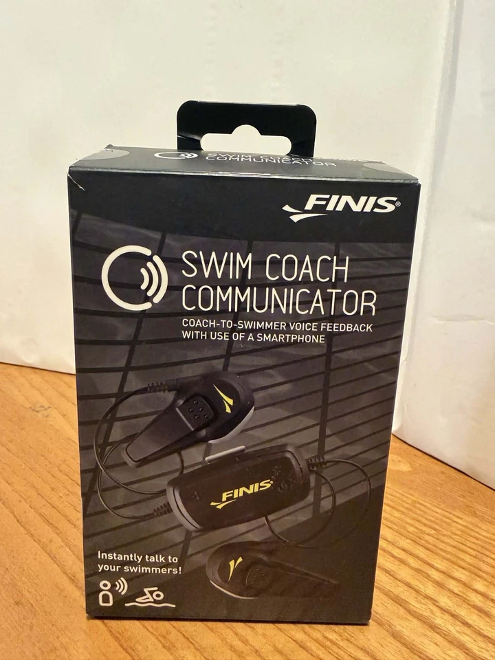 FINIS Swim Coach comunicador treinador para nadador feedback de voz Bluetooth - Imagem 1 de 4