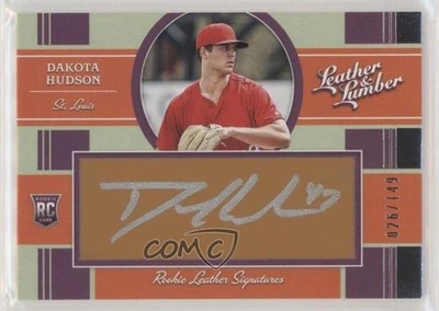 2019 Panini Leather & Lumber Rookie Signatures /149 Dakota Hudson #101 Auto RC - Image 1 of 2
