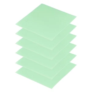 6 Pcs Thermal Pads 100x100x0.3mm for CPU GPU M.2 SSD NVMe Green - Afbeelding 1 van 7