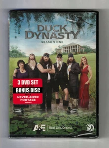 SEALED NEW 3-DVD Set: DUCK DYNASTY SEASON 1 ONE + Extra Never-Aired Footage A&E - Picture 1 of 3