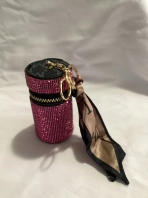 Lipstick Organizer, Leather Lip Gloss Holder Storage with Keychain - Изображение 1 из 4