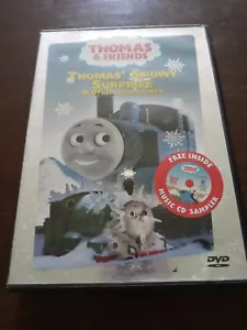 Thomas & Friends - Thomas' Snowy Surprise DVD W/ CD Sampler - Picture 1 of 2