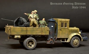 H. G. Division Italy 1944 - Opel Blitz Med. 3 Ton Truck Coal Engine - Esc 1/35 - Imagen 1 de 22