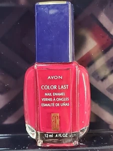 AVON Color Last Plus Nail Enamel 12 ML NEW VTG NIB          Npbx - Picture 1 of 4
