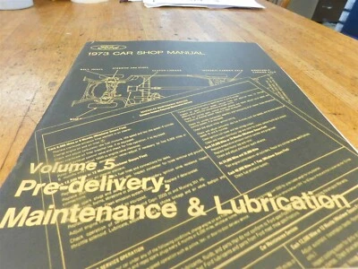 Ford Mustang Maverick Pinto Torino Ltd 1973 Ranchero taller mantenimiento manual Foto 1 de 4