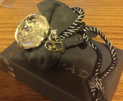 Silpada R2286 925 Silvr Clear Faceted Crystal Cocktail Ring Sz 6 Flashy New $86 - Image 1 of 3