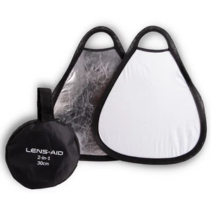 Mini-Faltreflektor (30cm) Lichtreflektor fürs Fotostudio mit Tasche - Bild 1 von 6