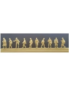 German Infantry In Camouflage AlsaCast 8775.130 New 1/87 Scale Resin Figures  - Picture 1 of 1