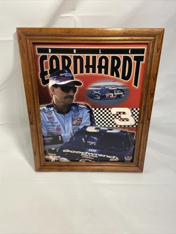 2000 STAR LINE NASCAR POSTER DALE EARNHARDT #3 - with Frame - No Glass Cover