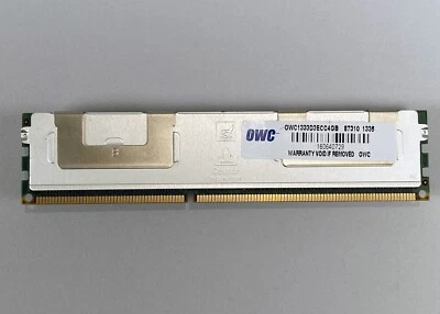 OWC 4GB / High Performance RAM / 1333MHz DDR3 ECC SDRAM 240-pin / Mac Pro - Image 1 of 3