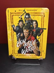 Boy Kills World (4K UHD+Blu-ray+Digital+***MINT***Slipcover) Factory Sealed - Picture 1 of 7