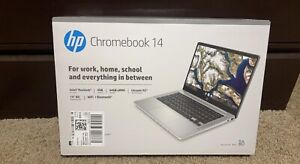 HP 14a-na0031wm 14" HD (64GB eMMC/4GB RAM/ Intel Pentium N5030)  Chromebook  NEW