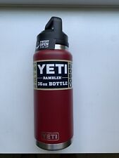 YETI Rambler 36 oz Bottle With Chug Cap Harvest Red Brand New Retired Rare