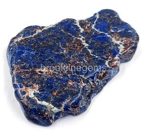 Natural Blue Turquoise 99.25 Ct Slab Rough Certified Loose Gemstone 5ARS - Imagen 1 de 6