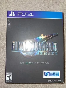 FINAL FANTASY 7 REMAKE DELUX EDITION PS4 BRAND NEW SEALED - Picture 1 of 4
