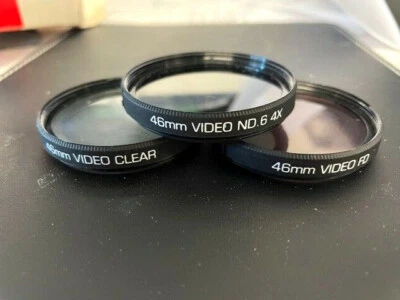 Rolev Magi-Glas Photographic Filter Set 46mm Video Kit- Clear,FD,ND - Image 1 of 2