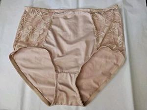 Fit Brief Shaper Womens Beige Shapewear Control Brief Size Medium - Picture 1 of 8
