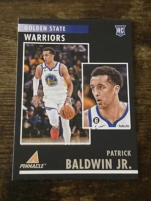 2022-23 Chronicles Pinnacle #91 Patrick Baldwin Jr. RC Warriors L5688* - Image 1 of 2