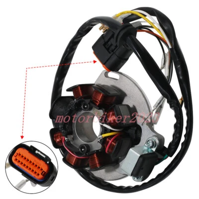 For Gas Gas Alternator Magneto Stator Coil ME250534005 EC125 EC200 EC250 EC300 - Image 1 of 4