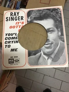 RAY SINGER “ IT’S GOTTA BE “ SOLO COPERTINA FORATA ITALY’65 - Imagen 1 de 2