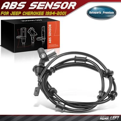 Sensor de velocidad de rueda ABS para Jeep Cherokee 1994-2001 L4 2,5 L L L6 4,0 L SUV trasero izquierdo Foto 1 de 4