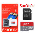 New Oem Micro Sd Card Sandisk Ultra 32gb Adapter Memory Card Class 10 A1 Au