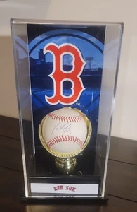 Rafael Devers Auto Baseball "Red Sox"  Beckett Certified,  W/ Custom Case - Picture 1 of 3
