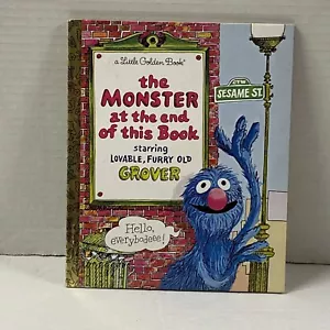 Monster at the End of This Book (Sesame Street) by Jon Stone (1999, Hardcover) - Foto 1 di 7