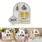 Mit Basis -Ersatzzahlen Ornamente Acryl Ramadan Countdown Einzigartiges Design