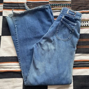 Vintage 70’s Levi’s Bell Bottom Denim Jeans. Boho. Hippie. Festival. Größe 25/32. - Bild 1 von 22