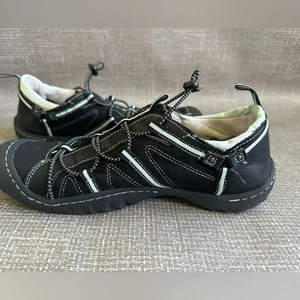 JBU Jambu Women's Synergy Sneaker Black Pastel Green size 10M - Picture 1 of 13