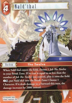 Nald'thal 26-012H NON FOIL - Opus 26:Gunslinger of the Abyss - Final Fantasy TCG - Image 1 of 2