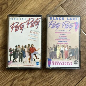 Black Lace party party cassette tape tested good condition Including Agadoo - Picture 1 of 8