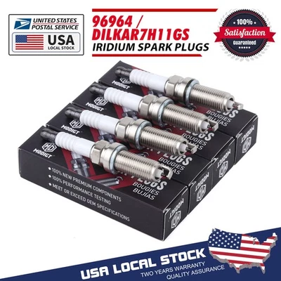 4x Bujías de Iridio para Nissan Armada 2017-2020 NV2500 INFINITI Alta Calidad Foto 1 de 4