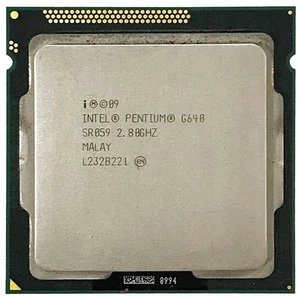 Intel Pentium G640 CPU SR059 LGA 1155 Dual Core Refurbished - Picture 1 of 1