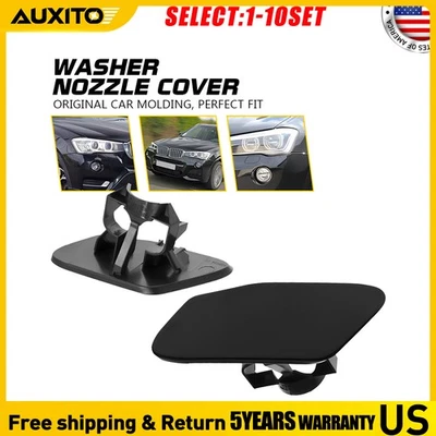 Tapa tapa arandela faros izquierda derecha para BMW X3 F25 2010-2017 51117338568 2-10X Foto 1 de 4