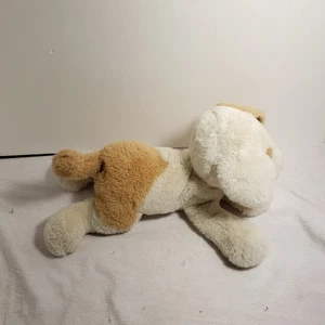 Bunnies by the Bay Welpe Hund Skipit Plüsch Baby Lovey 11 Zoll beige creme hellbraune Punkte - Bild 1 von 5