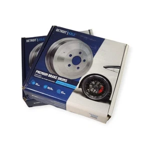 Rear Brake Drums Pair 2004 2005 2006 2007 2008 Toyota Corolla Prius Celica New - Picture 1 of 16