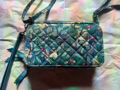 Vera Bradley Hanging Around Sloth RFID All In One Crossbody Wristlet Wallet EUC - Image 1 of 4